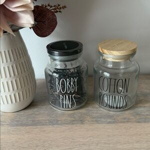 Rae Dunn Storage Jars Set